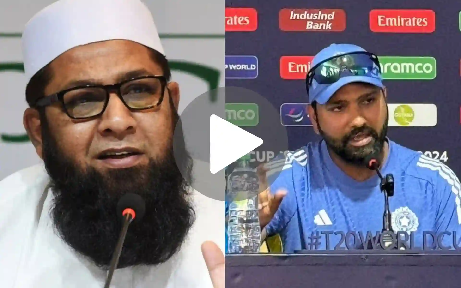 [Watch] 'Dimaag Toh Hum Khol...'- Inzamam Hits Back At Rohit Sharma